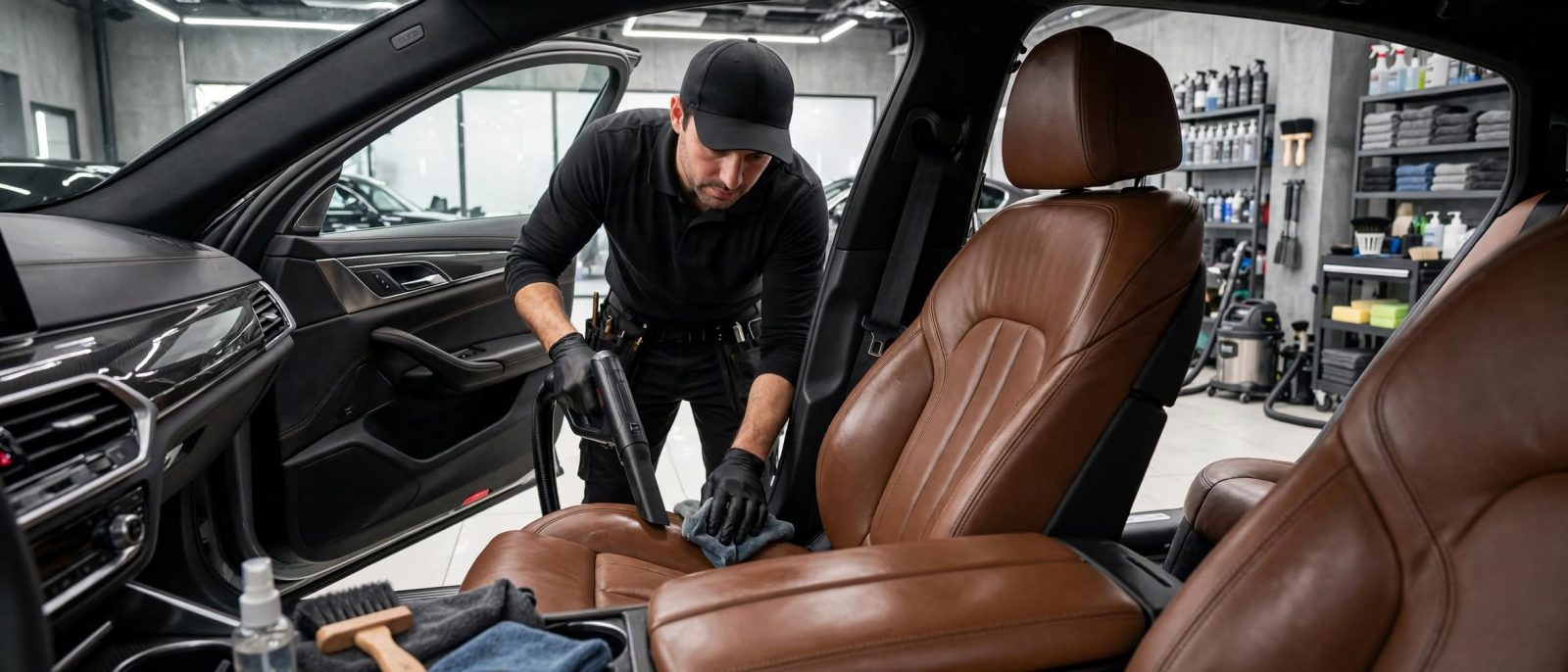 Complete auto detailing and interior care service
